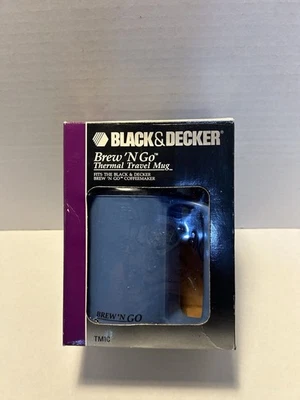 Taza de repuesto vintage Black And Decker Brew And Go. Foto 1 de 4