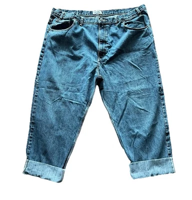 Pantalones de mezclilla para hombre Arizona calce relajado lavado medio 48x32 Foto 1 de 4