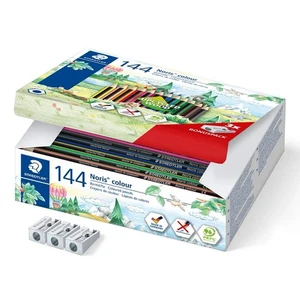 Staedtler Noris Farbstifte | 144 Stück mit Bonus drei Anspitzer - Bild 1 von 4