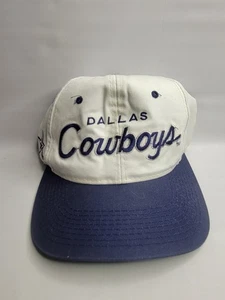 Dallas Cowboys Sports Specialties SnapBack Hat White Onesize Script - Picture 1 of 2