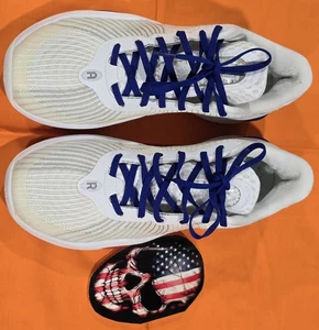 Rigorer Austin Reaves AR1 'World Cup' USA BASKETBALL SZ 11 LAKERS RED WHITE BLUE - Picture 1 of 5