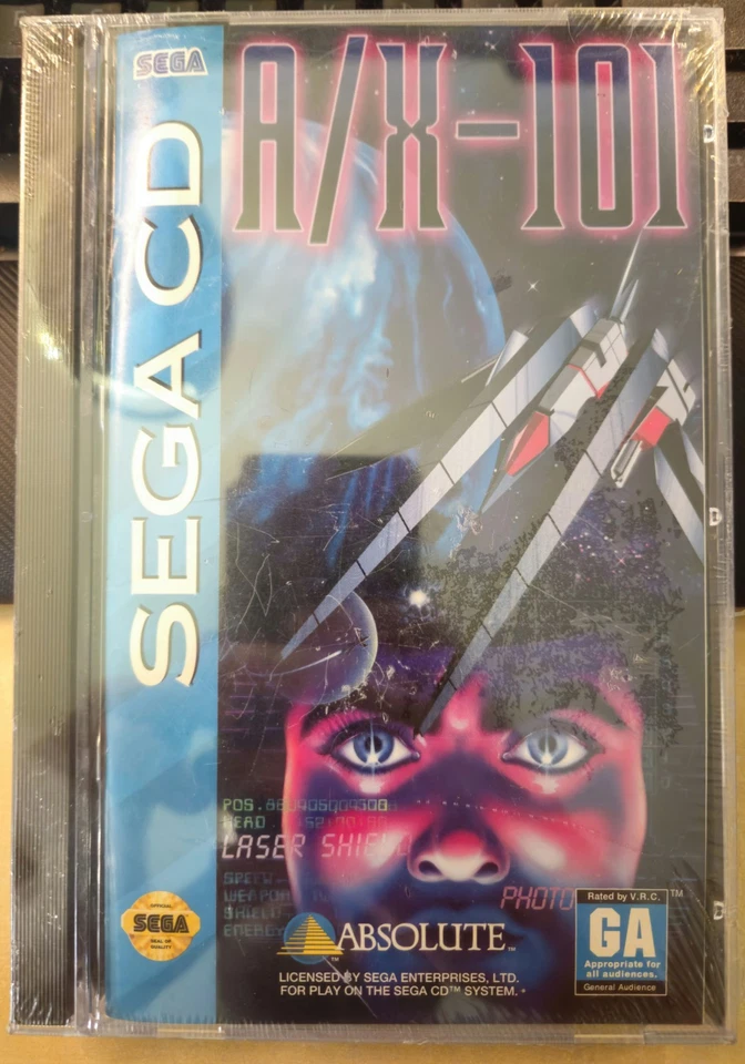 A/X-101 (Sega CD, 1994) BRAND NEW SEALED - Image 1 of 4