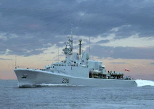 HMCS SAGUENAY - LIMITED EDITION ART (25)  - Bild 1 von 1