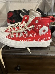 red converse kids size 4 - Picture 1 of 4