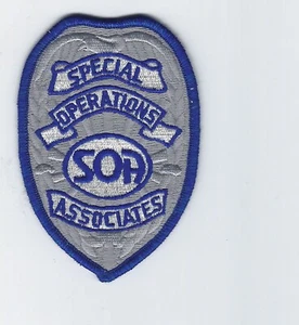 **SPECIAL OPERATIONS ASSOCIATES SOA POLICE PATCH** - Picture 1 of 1