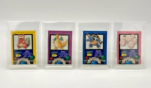 Very rare 2004 Pokemon Advanced Generation Pokedex Entry Stickers set of 4 JAPAN - Picture 1 of 12