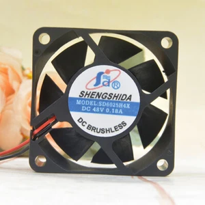 Ventilador de refrigeración de servidor de volumen Gale 1 pieza Sheng Shida 6CM 6025 48V 0.18A SD6025H4X. - Imagen 1 de 5