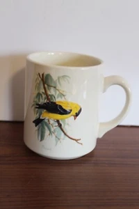 National Wildlife Federation Goldfinch Ceramic Mug 3.75”H - Picture 1 of 6