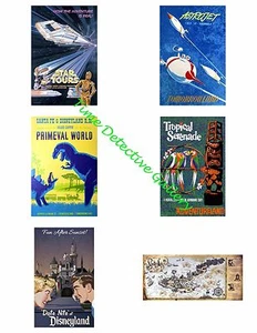 Pósters de Disney #5 - Collage de fotos para álbum de recortes / manualidades / ATC / ACEO - Imagen 1 de 1