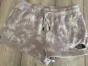 LADIES NORTH FACE SWEATPANTS SHORTS SIZE LADIES SIZE LARGE 14-16 GREY - Picture 1 of 3