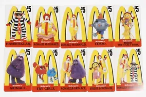 1996 Classic McDonald's $5 Acetate Phone Card Set Ronald Hamburglar - Picture 1 of 14