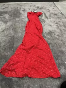 Lipsy London rotes Kleid UK 8 neu mit Etikett - Bild 1 von 5
