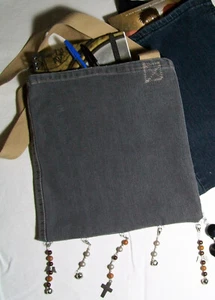 Sholder tote bag - Upcycle recycle fashion - Hand made - Picture 1 of 5