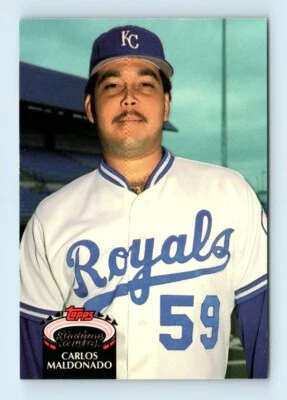 1992 Stadium Club Carlos Maldonado Rookie Kansas City Royals #569 - Image 1 of 2
