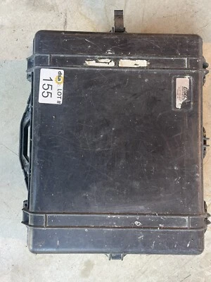 Carry Case (Black) With All Foam  Inserts. 23x18x9 Water And Shock Proof - Image 1 of 2