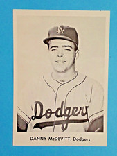 1958 Danny Goodman 5x7 picture Danny McDevitt Los Angeles Dodgers ⚾