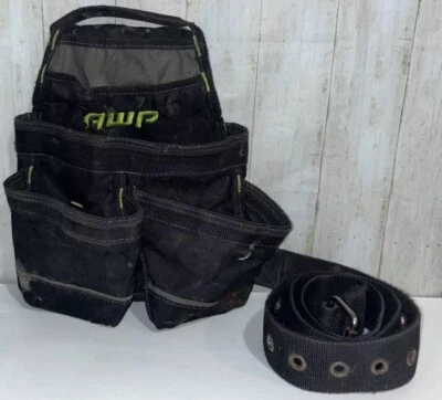 AWP Electrician Carpenter Tool Pouch w/ 49”Adjustable Belt 36-055-02 - Image 1 of 4
