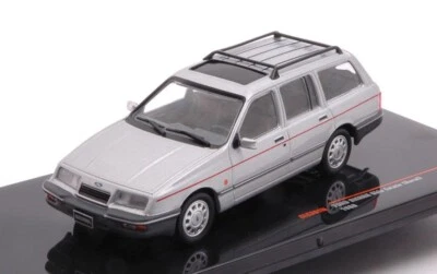 MODELLINO AUTO STATICO FORD SIERRA GHIA ESTATE 1988 SILVER MODELLISMO SCALA 1:43 - Immagine 1 di 4