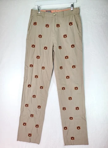 Pennington & Bailes Stadium Pants NCAA Auburn Tigers Football Mens Size 33x35 Cover