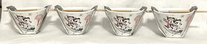 Disney Mickey & Minnie Christmas Winter Ramen Bowl & Chopstick Set Of 4 - Picture 1 of 5
