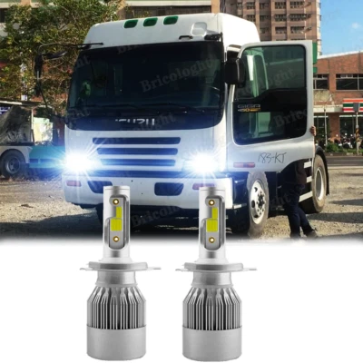 LED Headlight Light Bulbs Conversion Kit For Isuzu NP-R NQ-R NPR NQR 2008-2013 A - Image 1 of 4