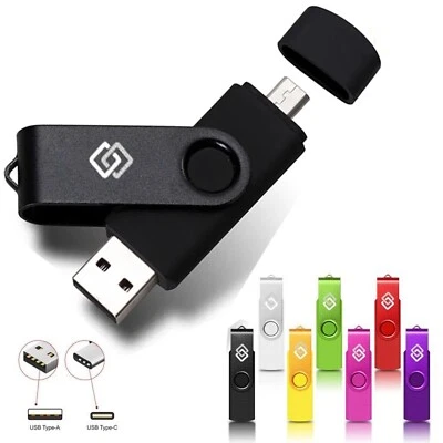 USB Typ C Stick 4GB 8GB 16GB 32GB 64GB 128GB USB-C OTG Flash Drive Speicherstick - Bild 1 von 4