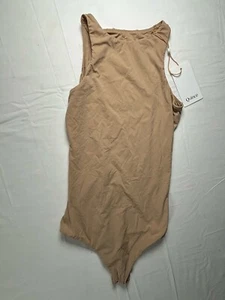 Body smanicato Quince taglia XS donna moka - Foto 1 di 5