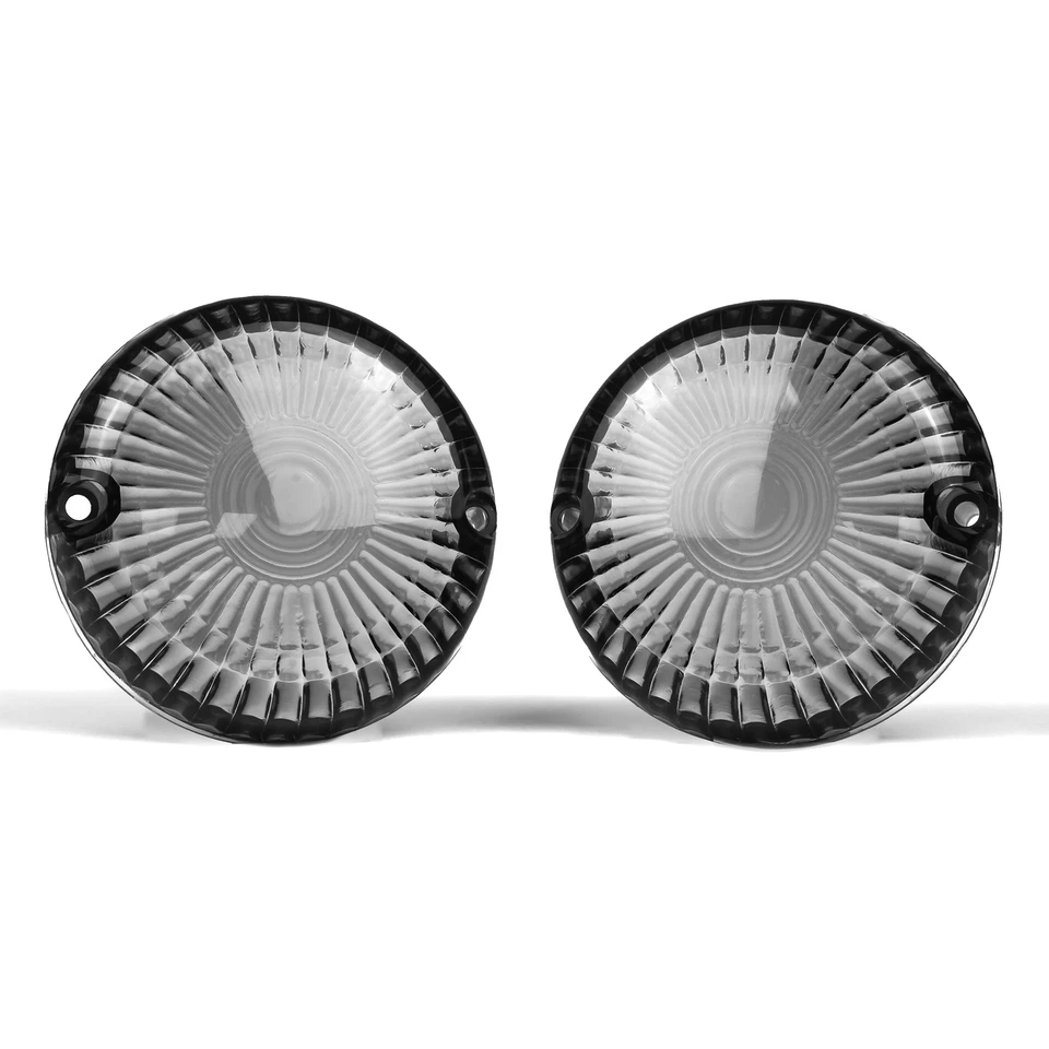 Par de lentes de señal de giro de humo Yamaha - V-Max V-Star Road Star 650 1100 Royal Star Foto 1 de 4