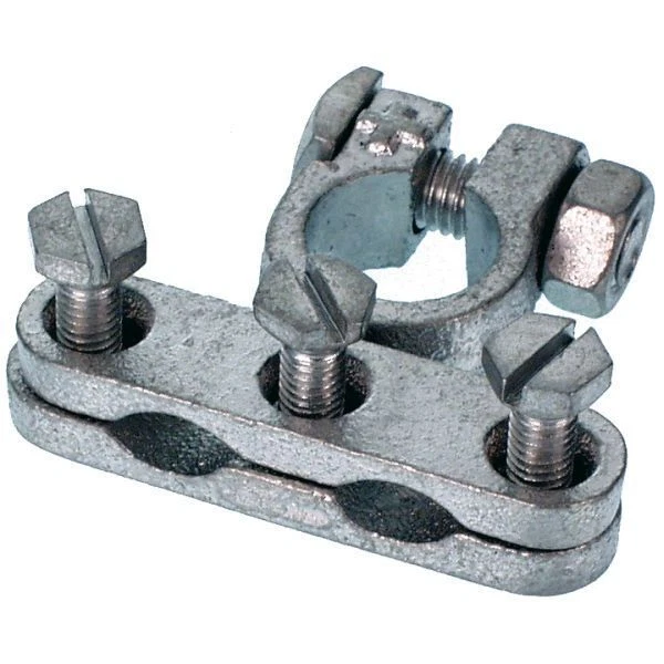 SIEHE ARTIKELBEZEICHNUNG Batteriepolklemme - Minus - mit 2 Anschlüssen