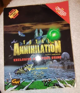 TOTAL ANNIHILATION, 1997 Official Exclusive Strategy Guide- GW Press - Picture 1 of 2