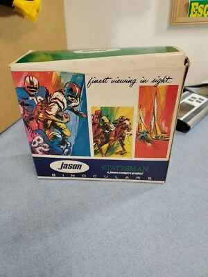 Jason Statesman Model No.165 Binoculars Wide Angle Zoom 7.5x - 15x x 40 W/Case - Image 1 of 4