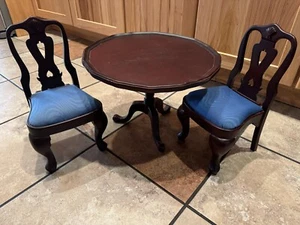 Pleasant Company American Girl Doll Felicity Tilt-Top Table & Chair Set Retired - Picture 1 of 13