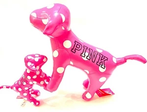 Victorias Secret Pink POLKA DOT gigante Mini Dog MOM - BABY dog TOUR BUS a estrenar - Imagen 1 de 12