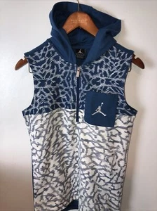 michael jordan jumpman Vest Hoodie Youth M - Picture 1 of 7
