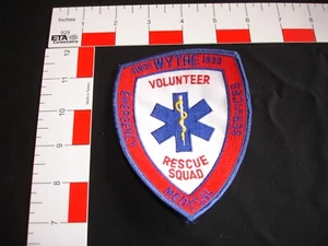 firefighter fire fighting related EMS vintage patch - Picture 1 of 3