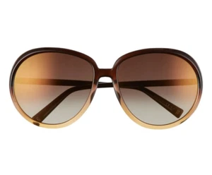Givenchy GV7180/S 61mm Oversized Sunglasses Brown Yellow / Gradient - Italy Made - Picture 1 of 4