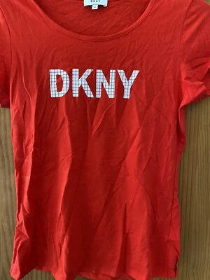 dkny red tshirt 16yrs - Image 1 of 3