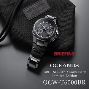 Relojes para hombre CASIO OCEANUS OCW-T6000BR-1AJR BRIEFING 25th holiday Gifts - Imagen 1 de 14