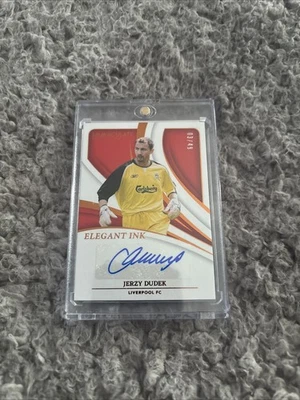 2025 Panini Immaculate Collection - Elegant Ink Jerzy Dudek Auto /49 - Liverpool - Image 1 of 2