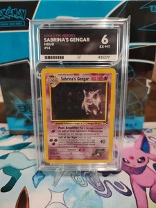 Pokémon ACE 6!!! Card Sabrina's Gengar (14/132) Holo Gym Heroes - Picture 1 of 2