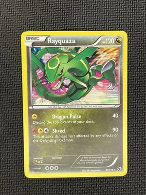 Карта Pokémon Rayquaza 93/113 голографическая редкая легендарные сокровища - Изображение 1 из 2