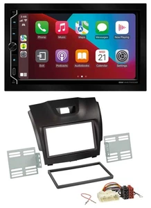 ESX 2DIN DAB USB MP3 Bluetooth Autoradio für Isuzu D-Max ab 2012 dunkelgrau - Bild 1 von 9