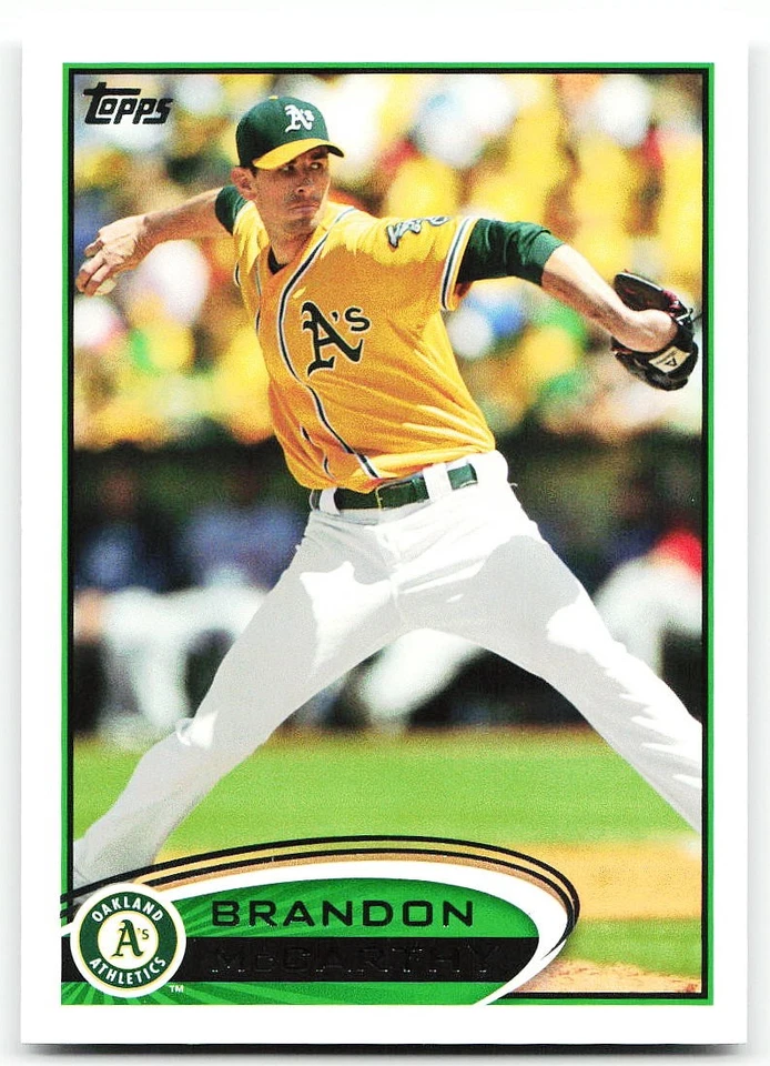 🔥 2012 Topps #73a Brandon McCarthy - Image 1 of 2