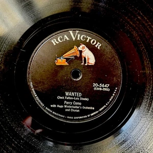 Perry Como - 78 U/min - RCA VICTOR 20-5647 - GESUCHT / AUS DEM FENSTER SCHAUEN - SEHR GUTER ZUSTAND + - Bild 1 von 4