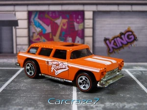 Chevy Nomad 2002 Hot Wheels Redlines Series Orange '55 suelto 1:64 K2 - Imagen 1 de 8