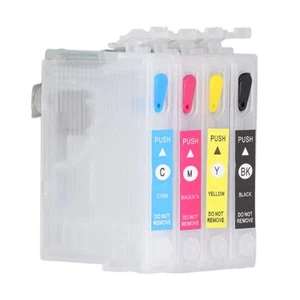 Tintenpatrone PP BK CMY 4 Farben Druckteil Für Fotopapierdokument T1291 T1292 T❀ - Afbeelding 1 van 23