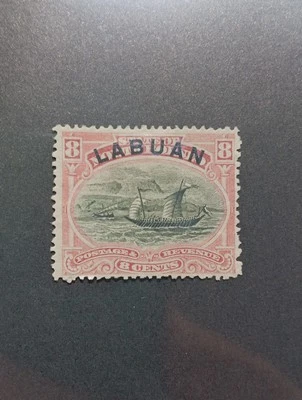Estampillas de Labuan Scott #45b. Foto 1 de 2