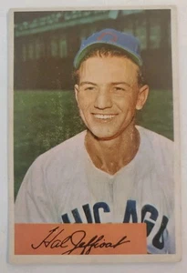 1954 Bowman Set-Break #205 Hal Jeffcoat - Bild 1 von 2