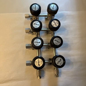 APTech AP VM 8003 10RA 8 Valves Gas Diaphragm Valves - Picture 1 of 11