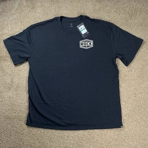 Under Armour Project Rock Shirt Mens Large Black Short Sleeve Graphic T Workout - Picture 1 of 8